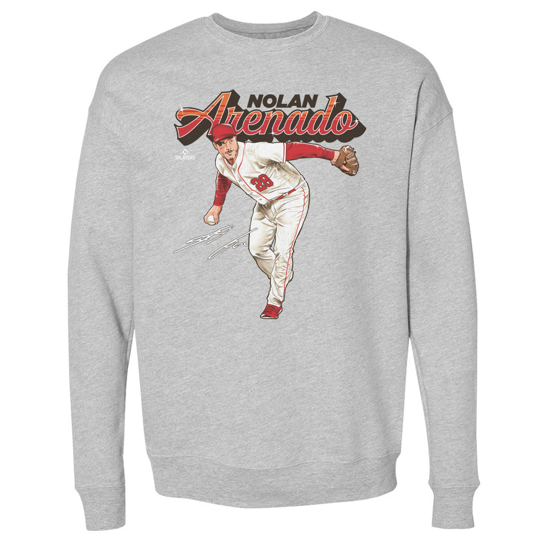 Nolan Arenado Men&#39;s Crewneck Sweatshirt | 500 LEVEL