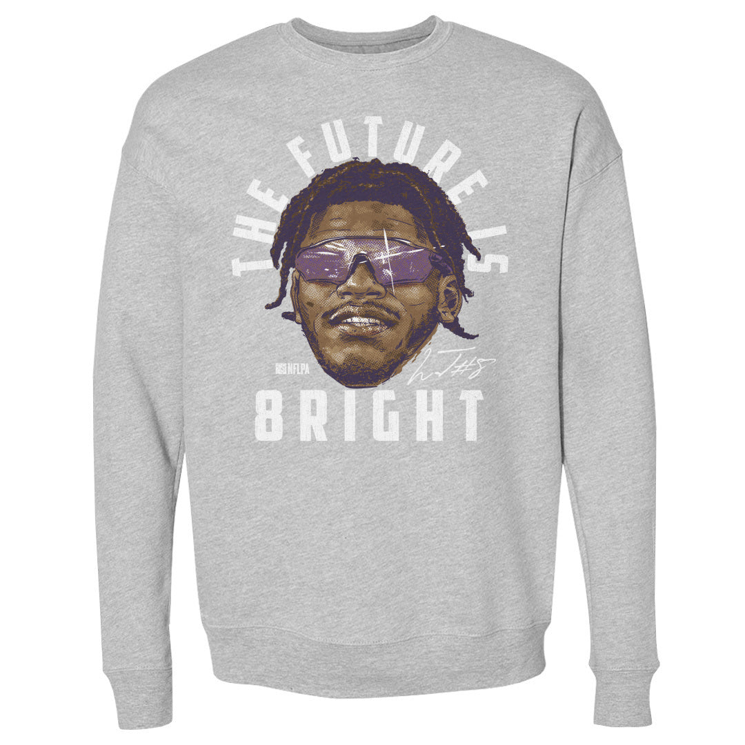 Lamar Jackson Men&#39;s Crewneck Sweatshirt | 500 LEVEL