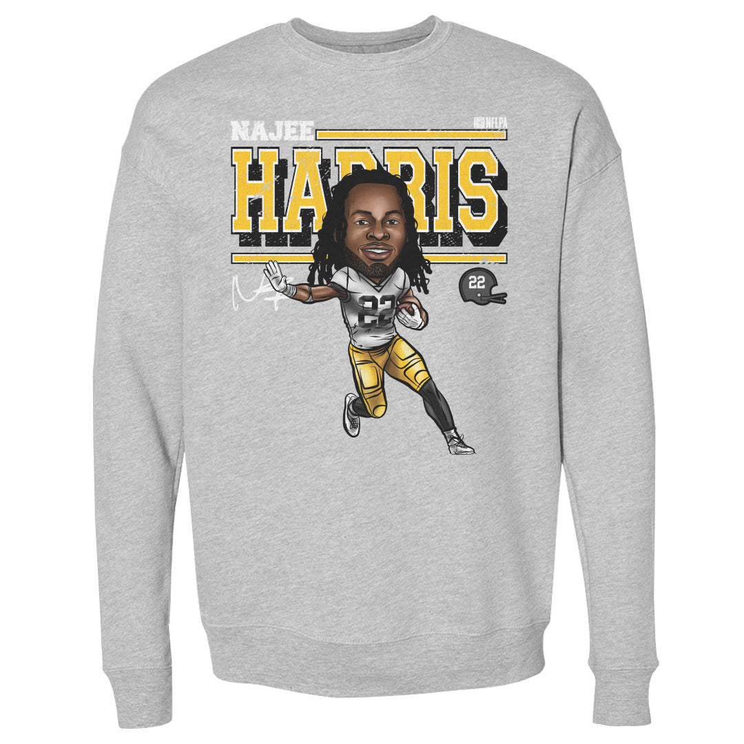 Najee Harris Men&#39;s Crewneck Sweatshirt | 500 LEVEL