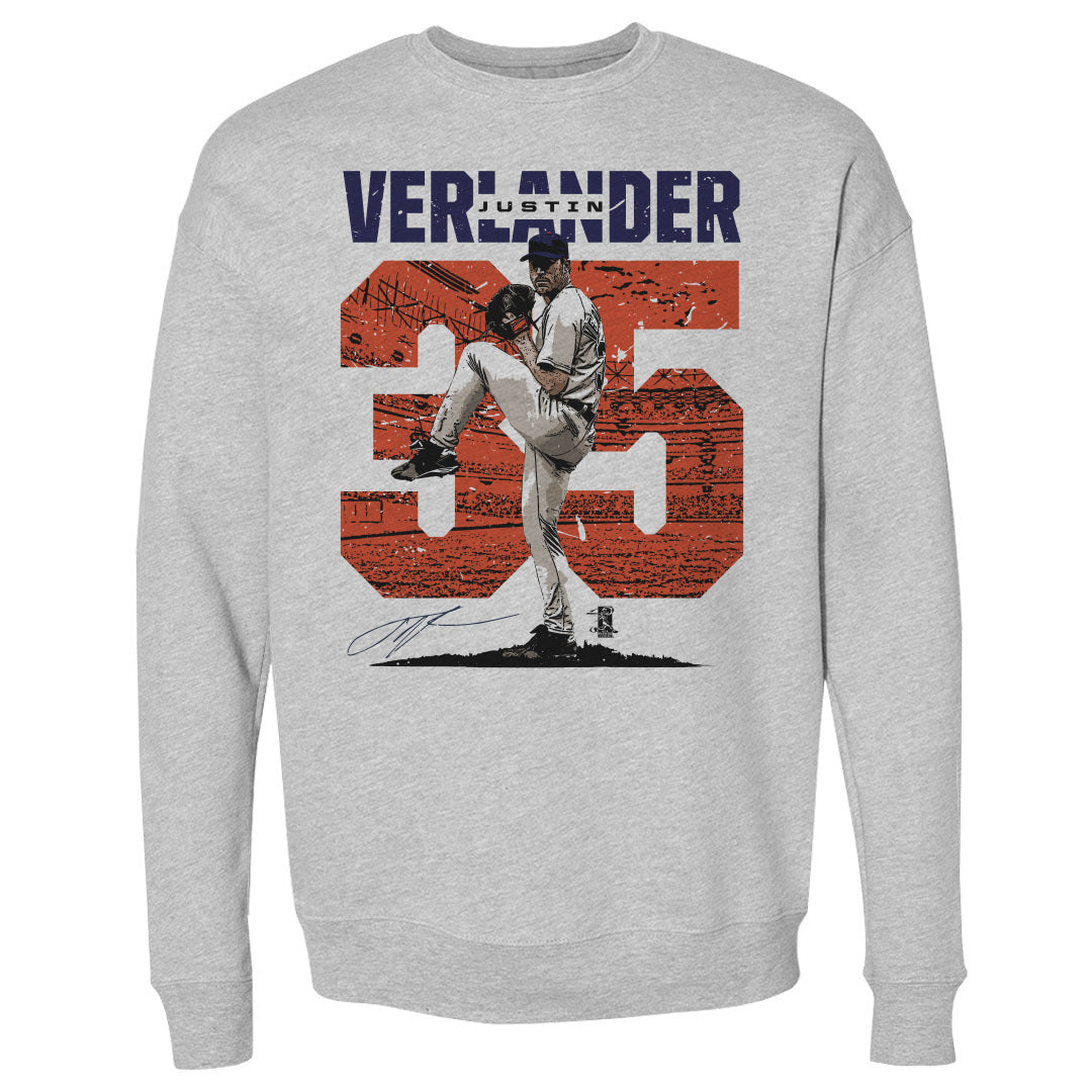 Justin Verlander Men&#39;s Crewneck Sweatshirt | 500 LEVEL