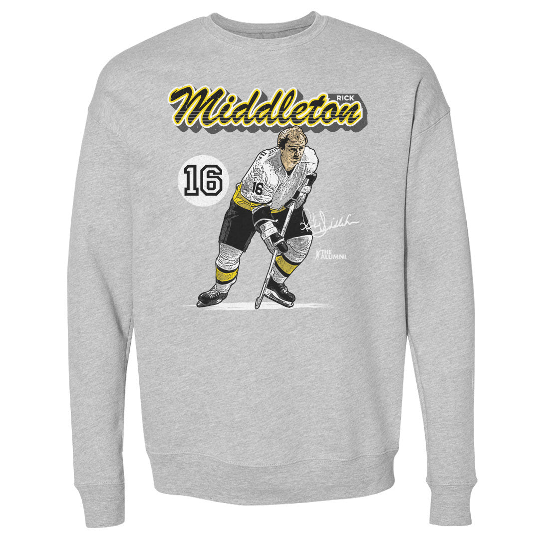 Rick Middleton Men&#39;s Crewneck Sweatshirt | 500 LEVEL