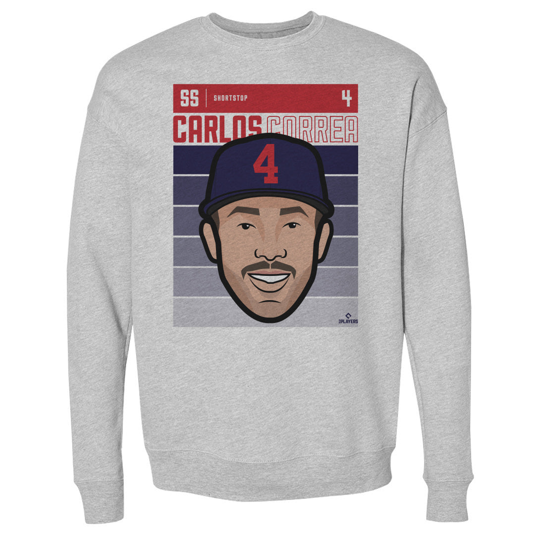 Carlos Correa Men&#39;s Crewneck Sweatshirt | 500 LEVEL