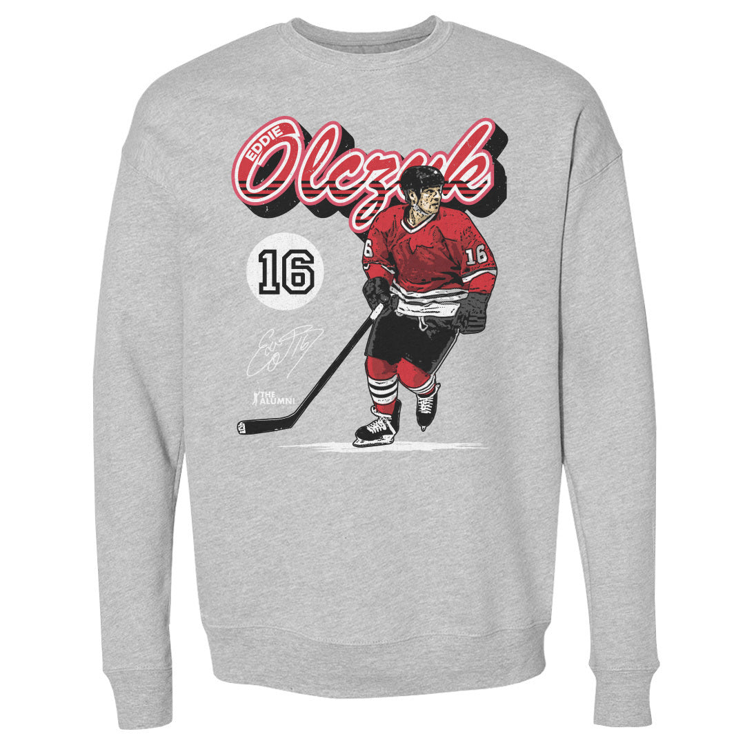 Eddie Olczyk Men&#39;s Crewneck Sweatshirt | 500 LEVEL