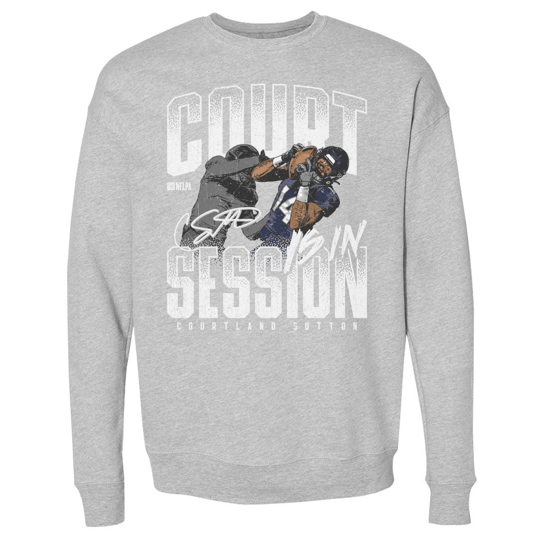 Courtland Sutton Men&#39;s Crewneck Sweatshirt | 500 LEVEL