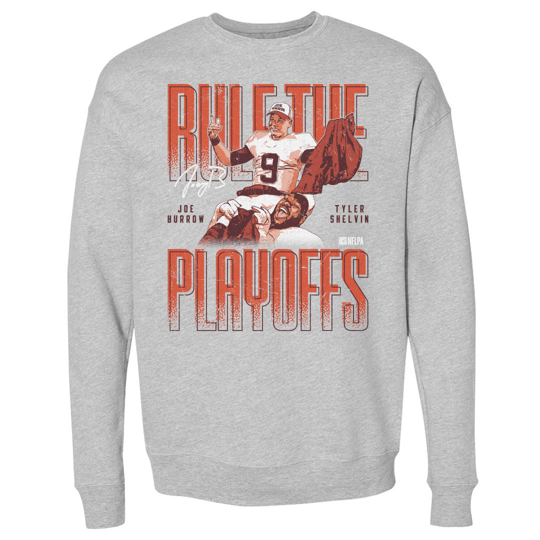 Joe Burrow Men&#39;s Crewneck Sweatshirt | 500 LEVEL