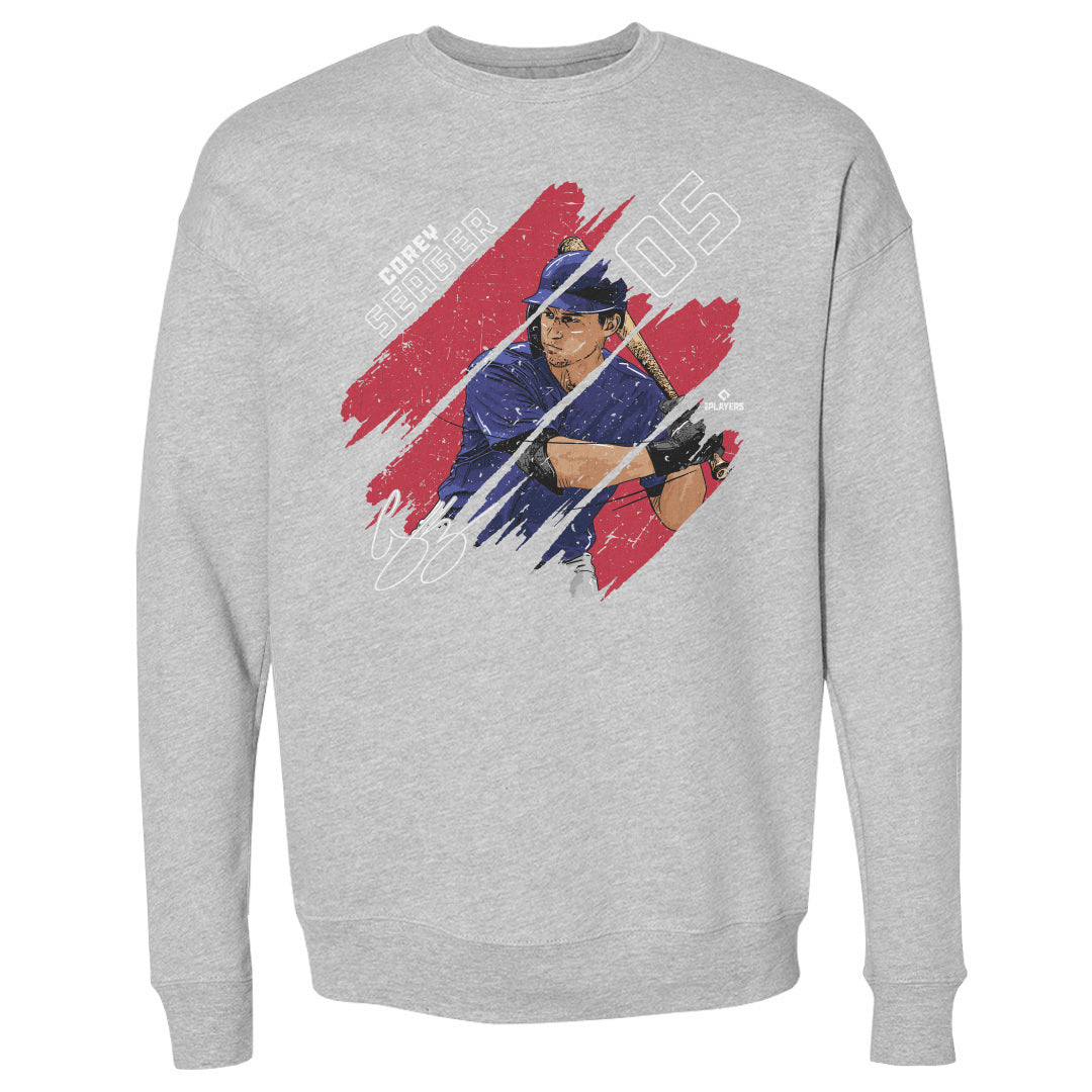 Corey Seager Men&#39;s Crewneck Sweatshirt | 500 LEVEL