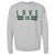 Jordan Love Men's Crewneck Sweatshirt | 500 LEVEL