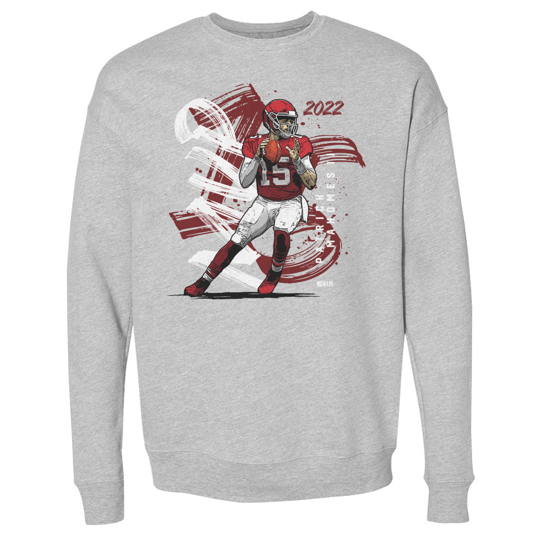 Patrick Mahomes Men&#39;s Crewneck Sweatshirt | 500 LEVEL