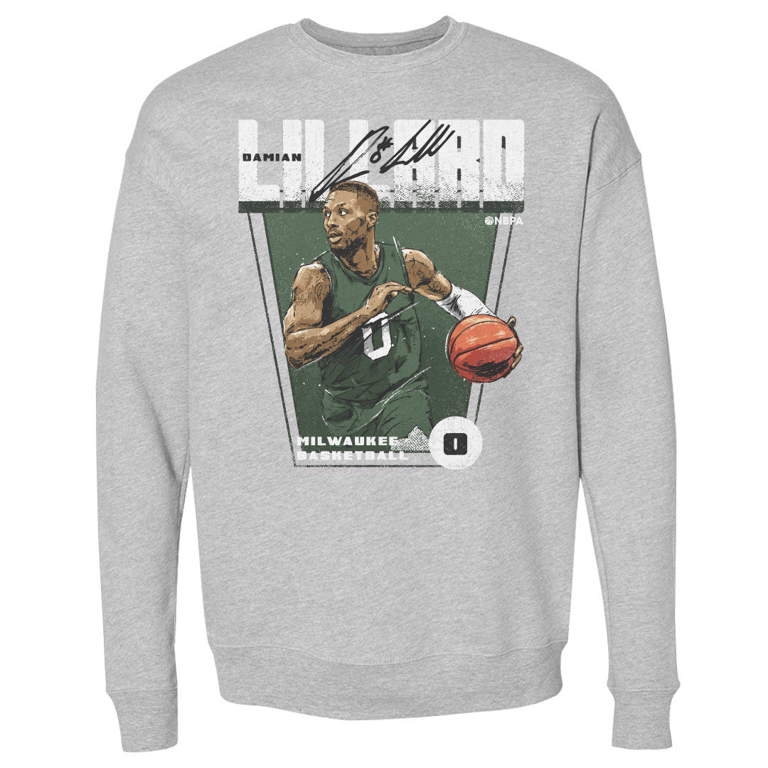 Damian Lillard Men&#39;s Crewneck Sweatshirt | 500 LEVEL