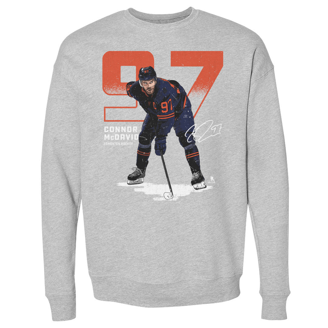 Connor McDavid Men&#39;s Crewneck Sweatshirt | 500 LEVEL