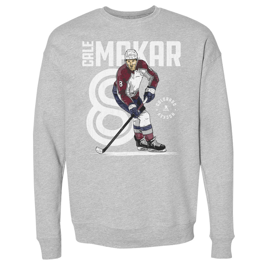 Cale Makar Men&#39;s Crewneck Sweatshirt | 500 LEVEL