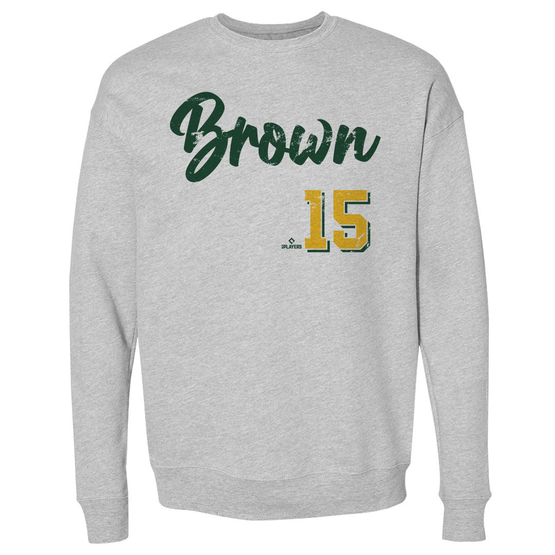 Seth Brown Men&#39;s Crewneck Sweatshirt | 500 LEVEL