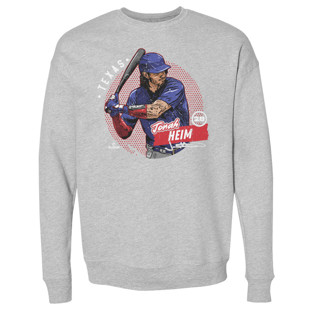 Jonah Heim Men&#39;s Crewneck Sweatshirt | 500 LEVEL