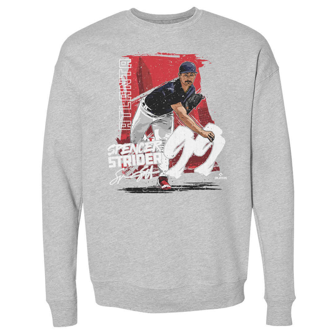 Spencer Strider Men&#39;s Crewneck Sweatshirt | 500 LEVEL