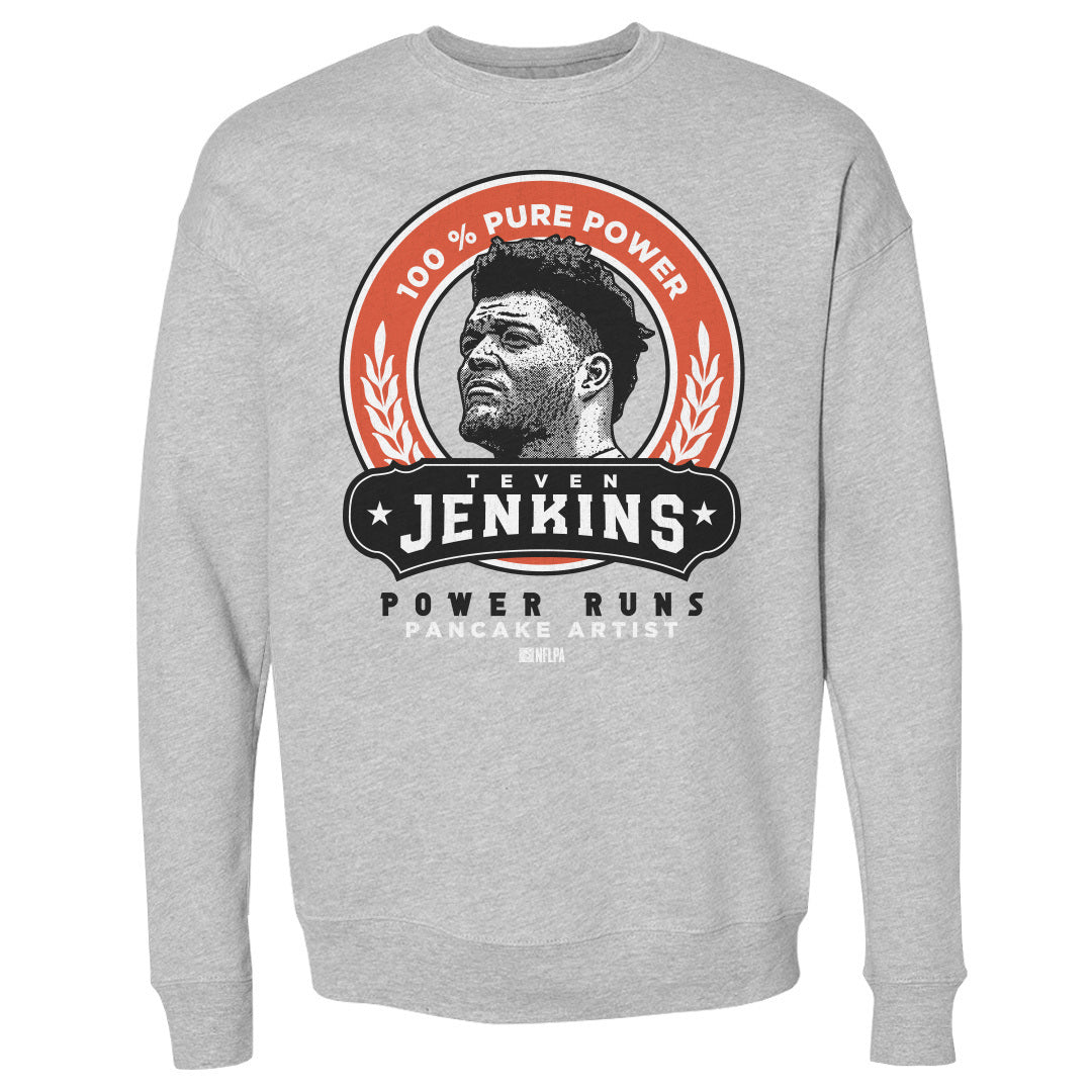 Tevin Jenkins Men&#39;s Crewneck Sweatshirt | 500 LEVEL