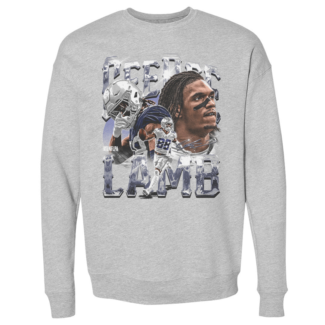 CeeDee Lamb Men&#39;s Crewneck Sweatshirt | 500 LEVEL