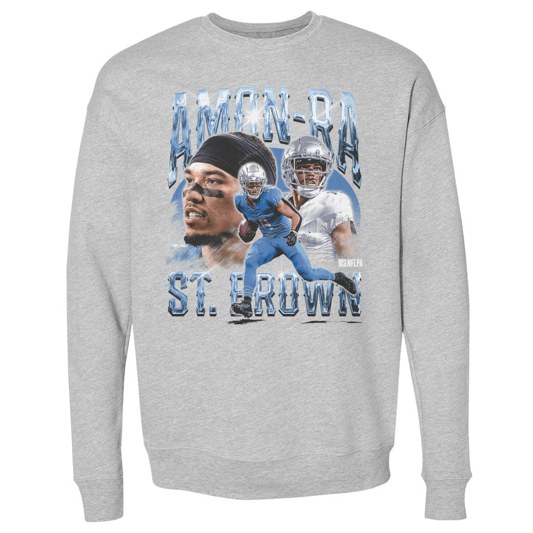 Amon-Ra St. Brown Men&#39;s Crewneck Sweatshirt | 500 LEVEL