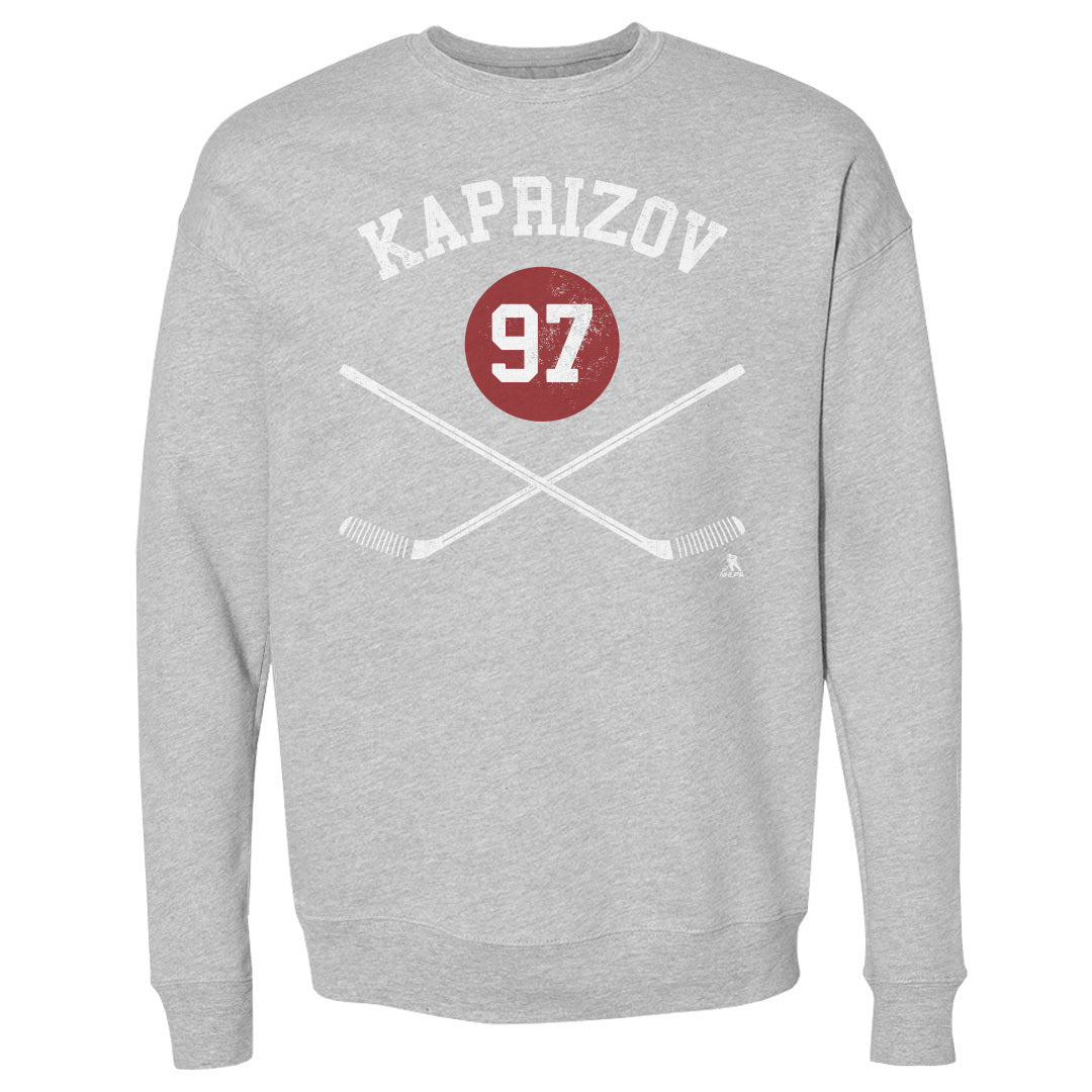 Kirill Kaprizov Men&#39;s Crewneck Sweatshirt | 500 LEVEL