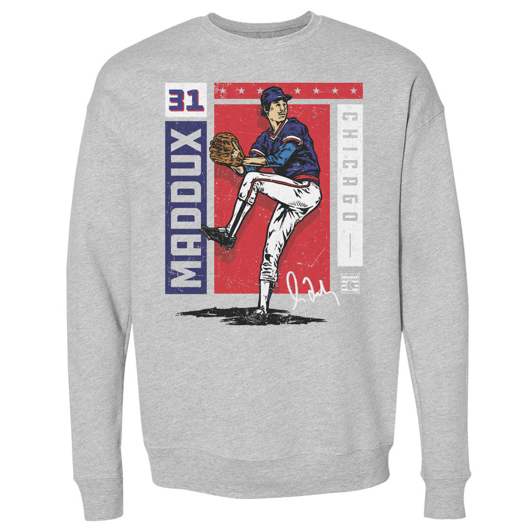 Greg Maddux Men&#39;s Crewneck Sweatshirt | 500 LEVEL