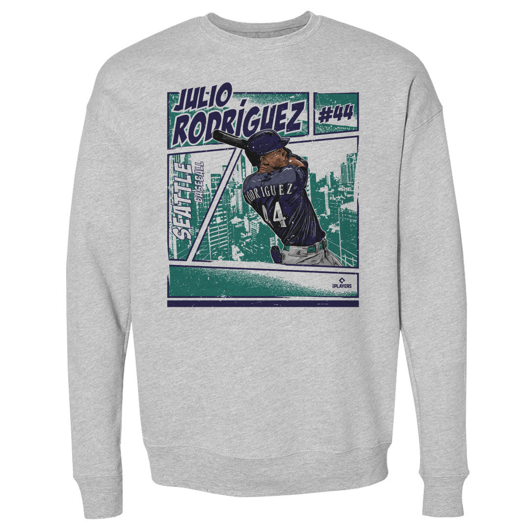 Julio Rodriguez Men&#39;s Crewneck Sweatshirt | 500 LEVEL