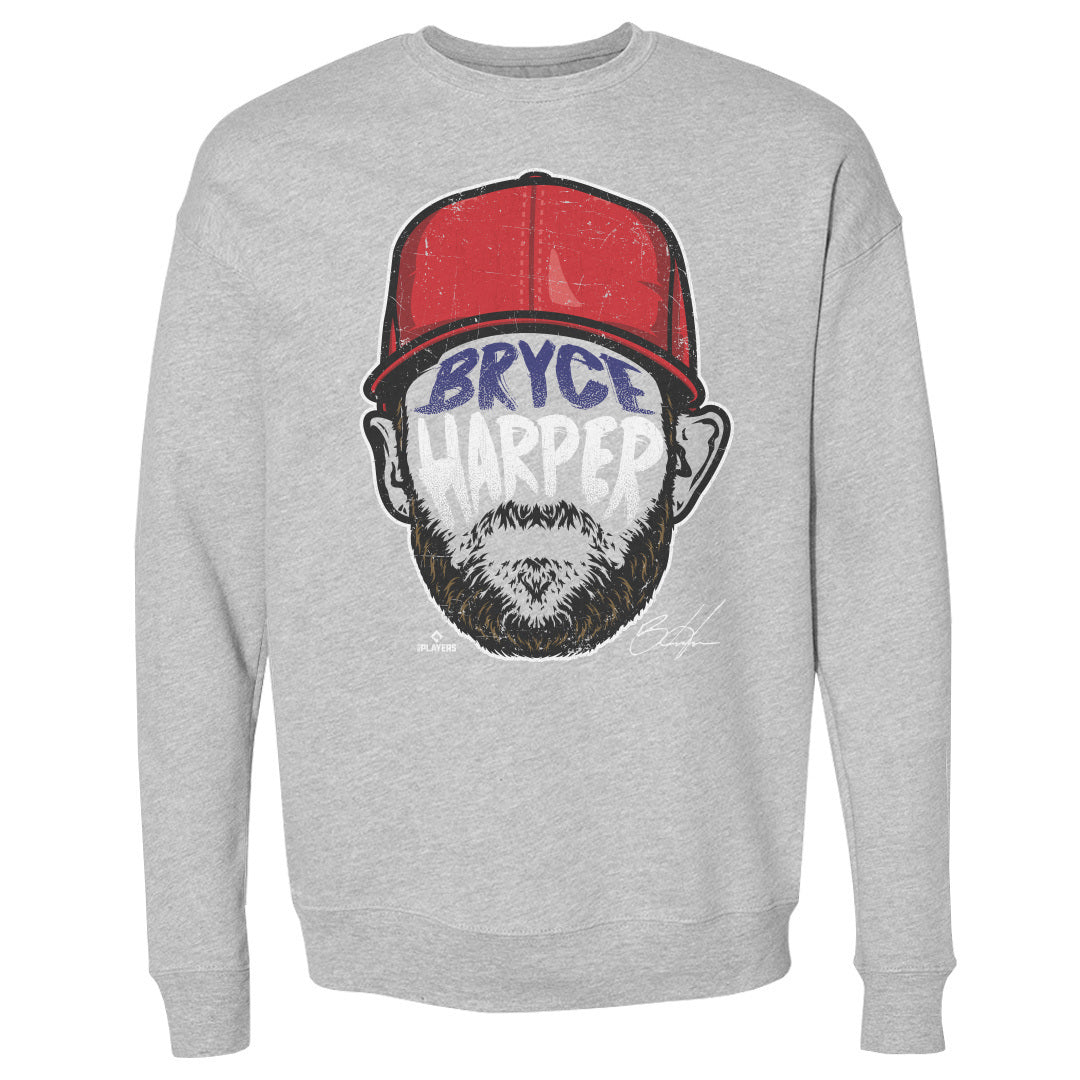 Bryce Harper Men&#39;s Crewneck Sweatshirt | 500 LEVEL