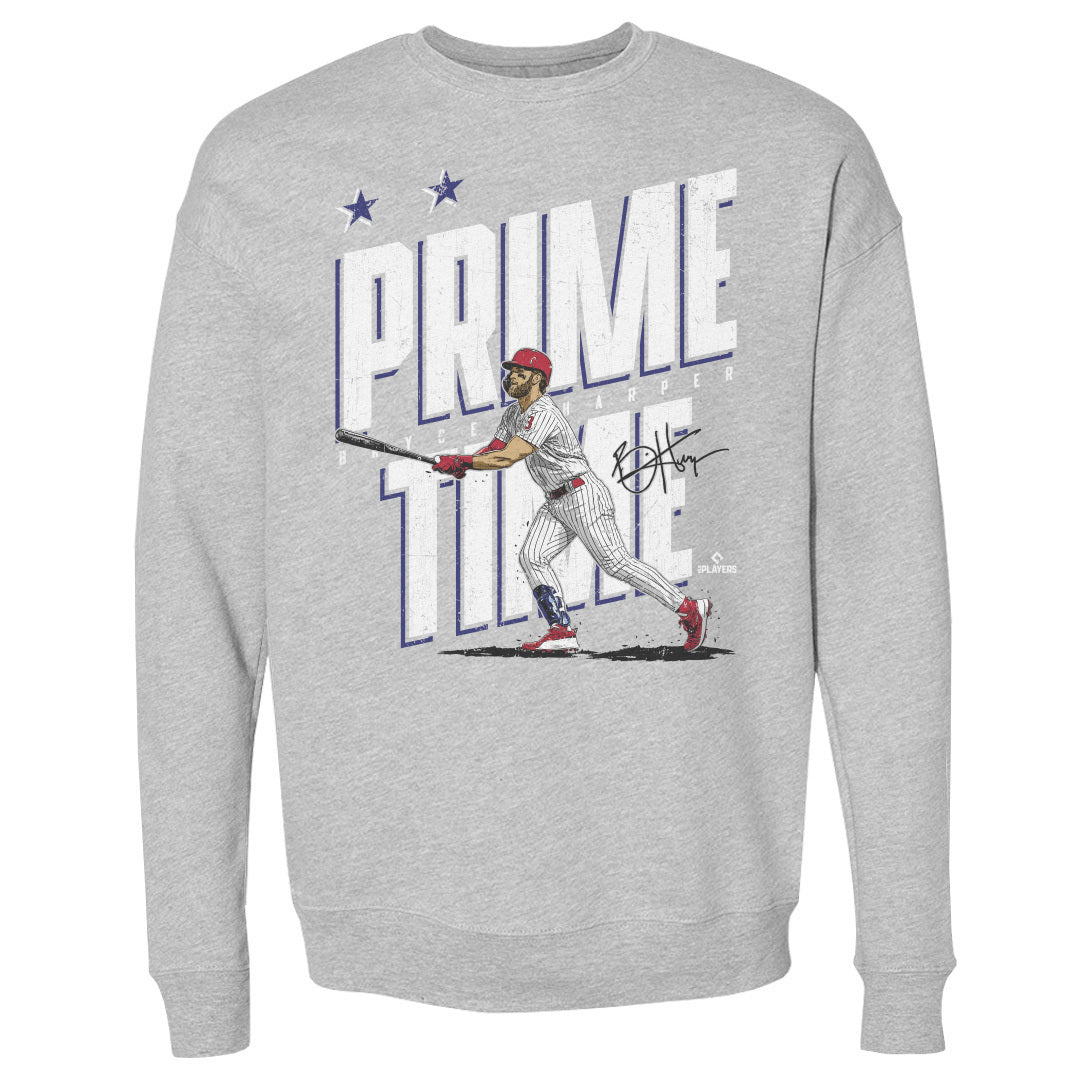 Bryce Harper Men&#39;s Crewneck Sweatshirt | 500 LEVEL