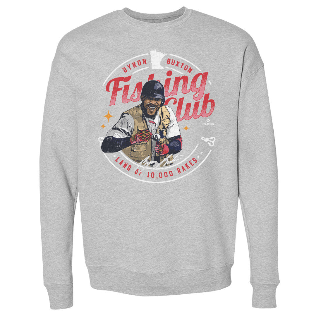 Byron Buxton Men&#39;s Crewneck Sweatshirt | 500 LEVEL