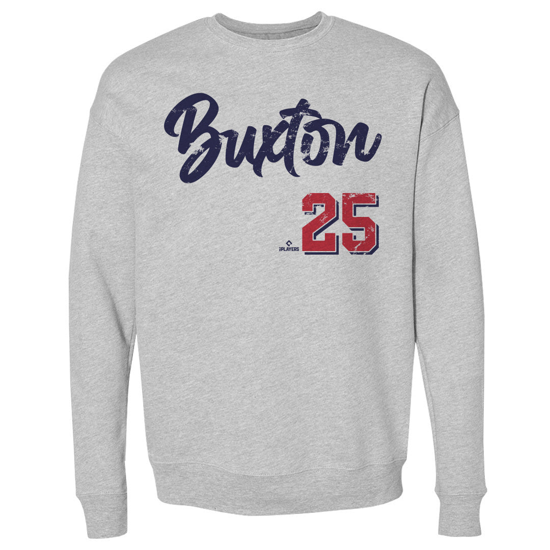 Byron Buxton Men&#39;s Crewneck Sweatshirt | 500 LEVEL