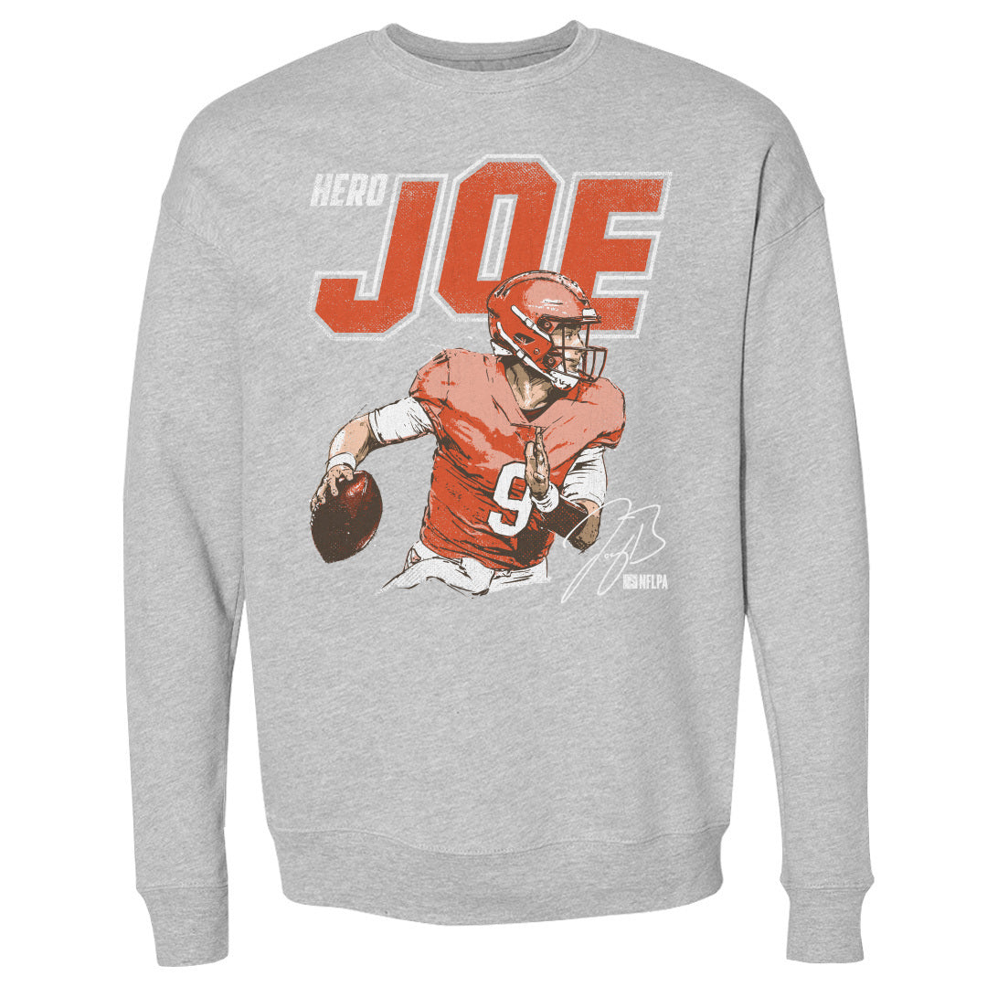 Joe Burrow Men&#39;s Crewneck Sweatshirt | 500 LEVEL