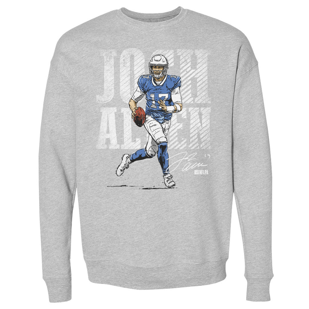 Josh Allen Men&#39;s Crewneck Sweatshirt | 500 LEVEL