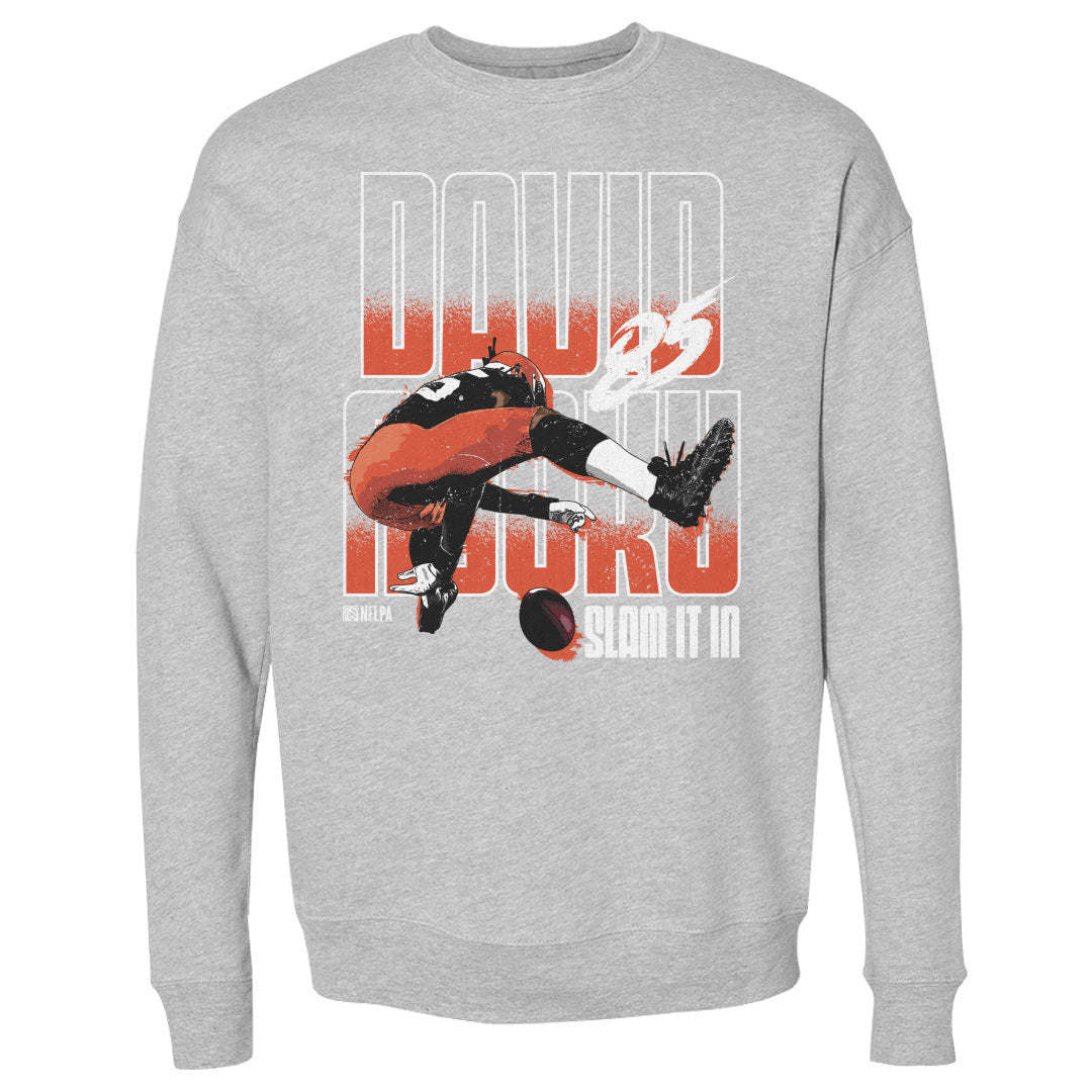 David Njoku Men&#39;s Crewneck Sweatshirt | 500 LEVEL