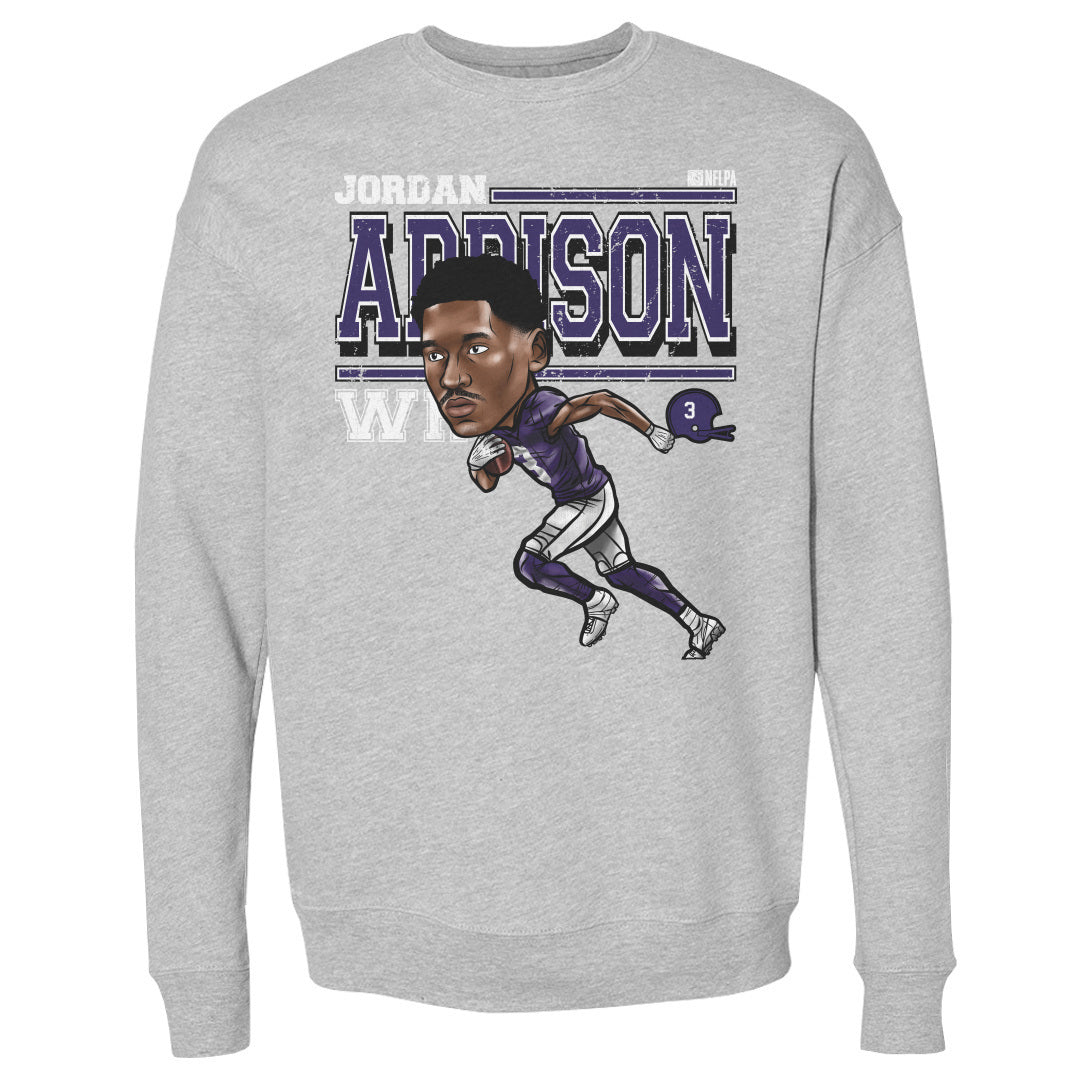 Jordan Addison Men&#39;s Crewneck Sweatshirt | 500 LEVEL