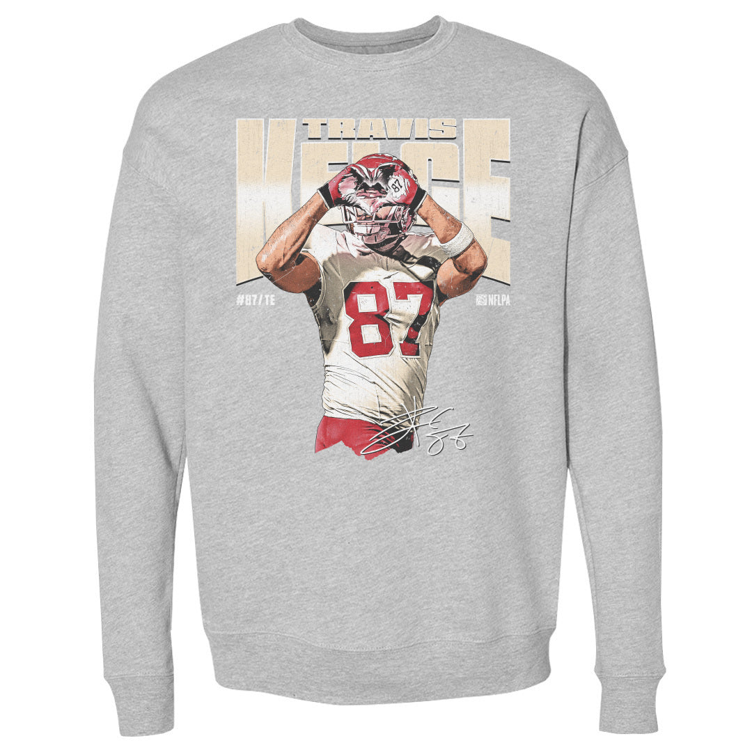 Travis Kelce Men&#39;s Crewneck Sweatshirt | 500 LEVEL