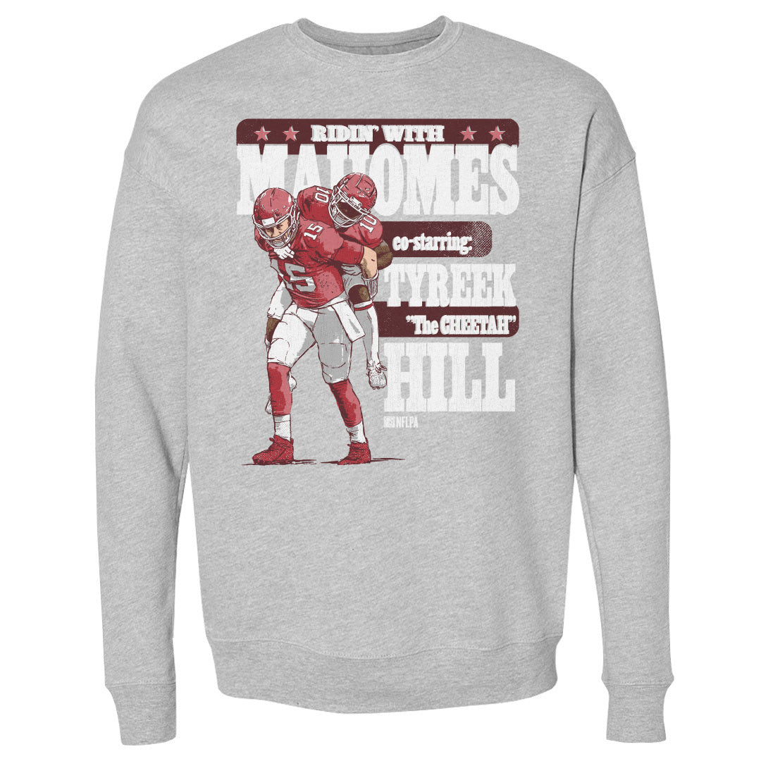 Patrick Mahomes Men&#39;s Crewneck Sweatshirt | 500 LEVEL