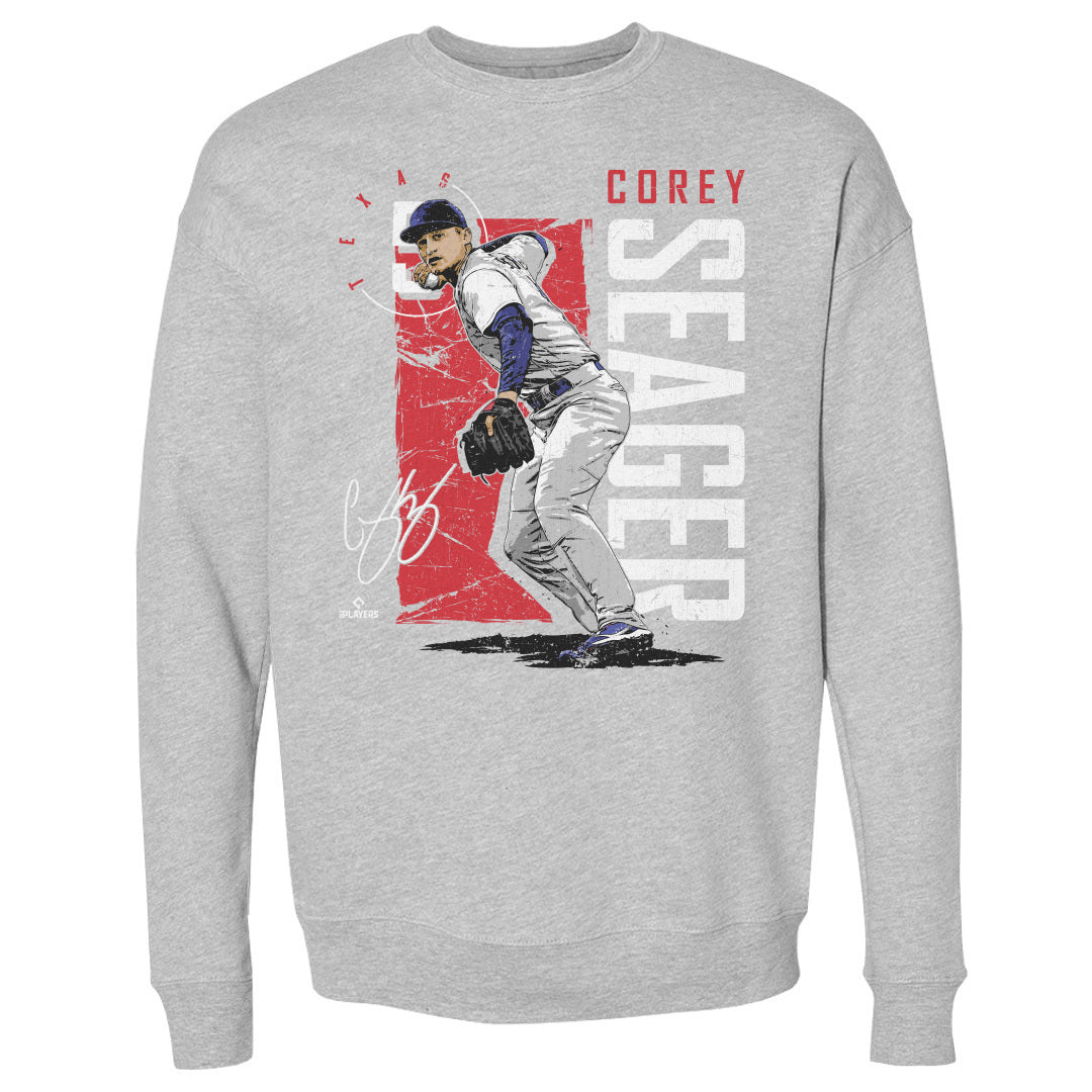 Corey Seager Men&#39;s Crewneck Sweatshirt | 500 LEVEL