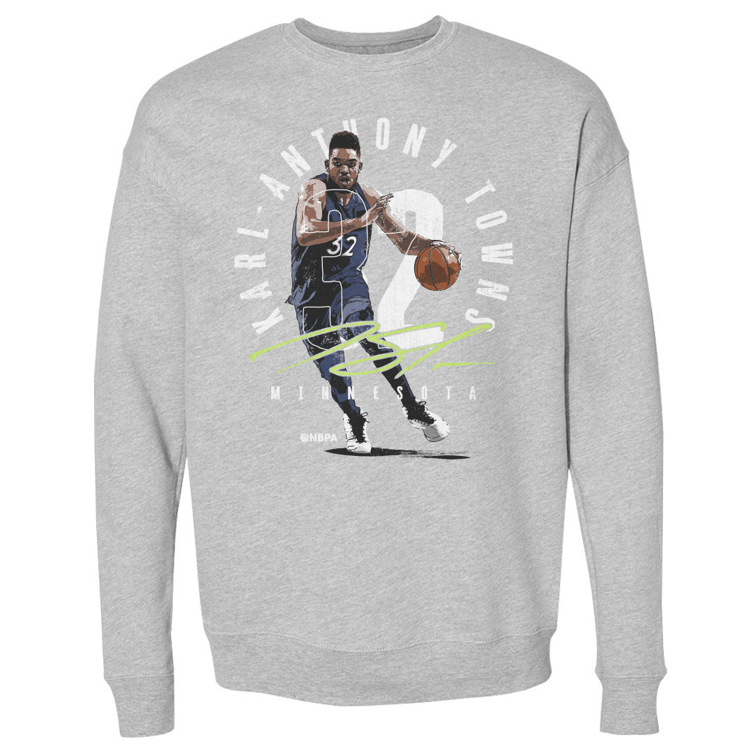 Karl-Anthony Towns Men&#39;s Crewneck Sweatshirt | 500 LEVEL