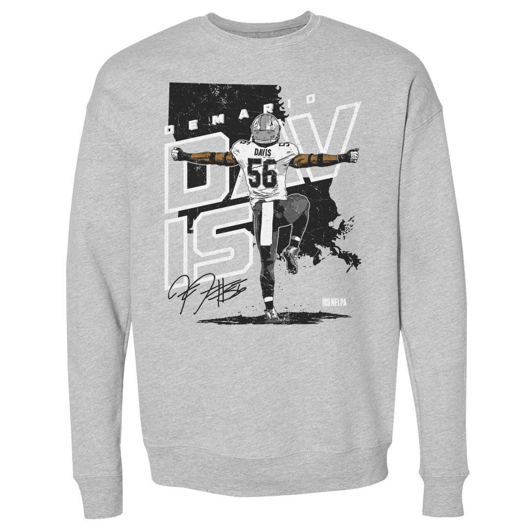 Demario Davis Men&#39;s Crewneck Sweatshirt | 500 LEVEL