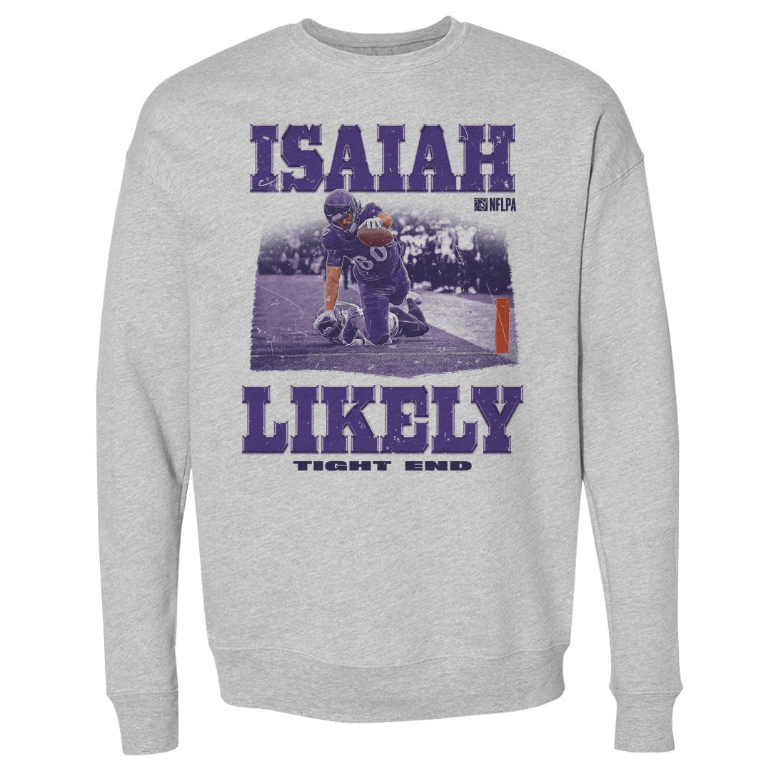 Isaiah Likely Men&#39;s Crewneck Sweatshirt | 500 LEVEL