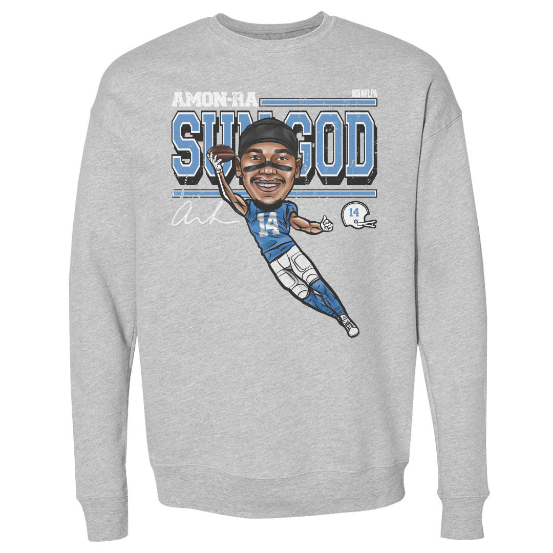 Amon-Ra St. Brown Men&#39;s Crewneck Sweatshirt | 500 LEVEL