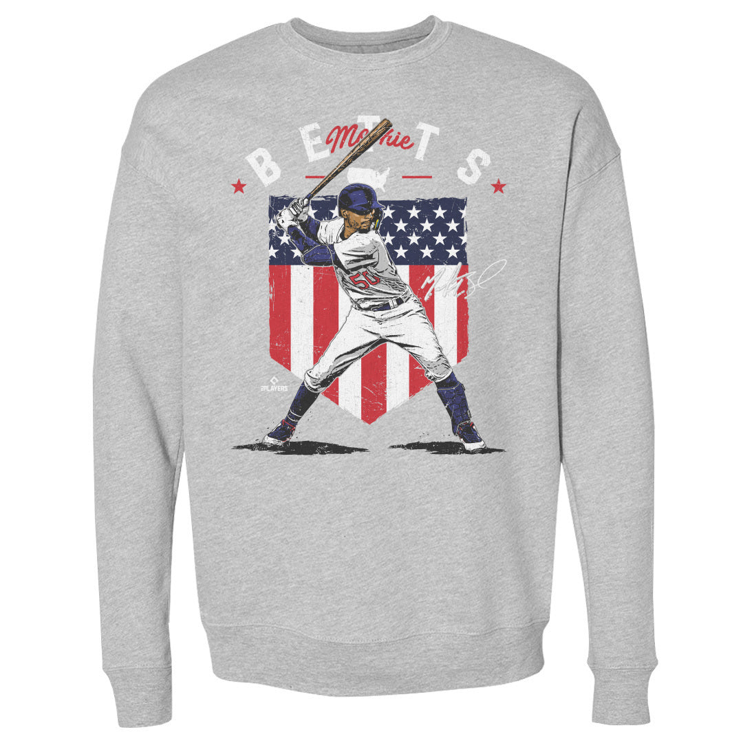 Mookie Betts Men&#39;s Crewneck Sweatshirt | 500 LEVEL