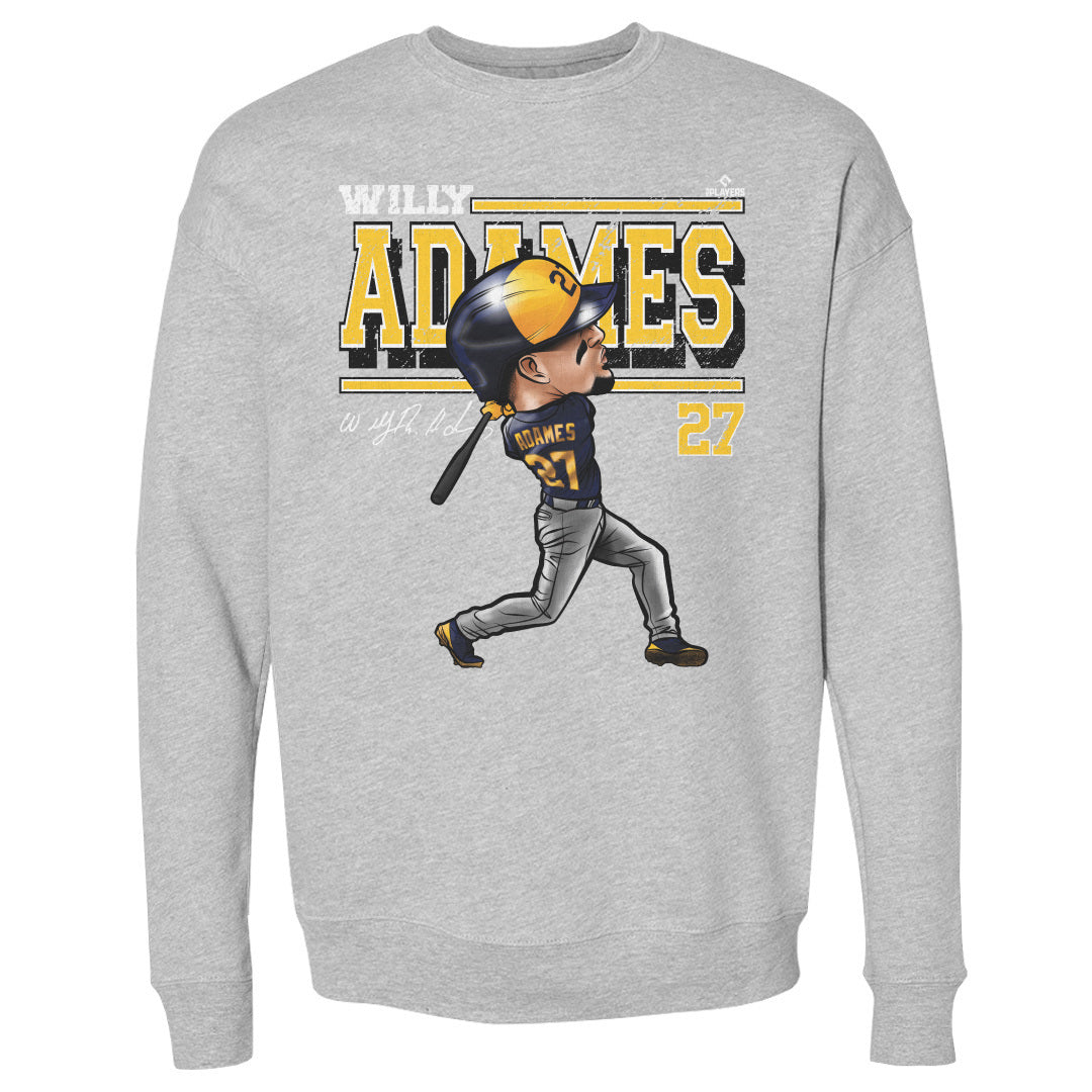 Willy Adames Men&#39;s Crewneck Sweatshirt | 500 LEVEL