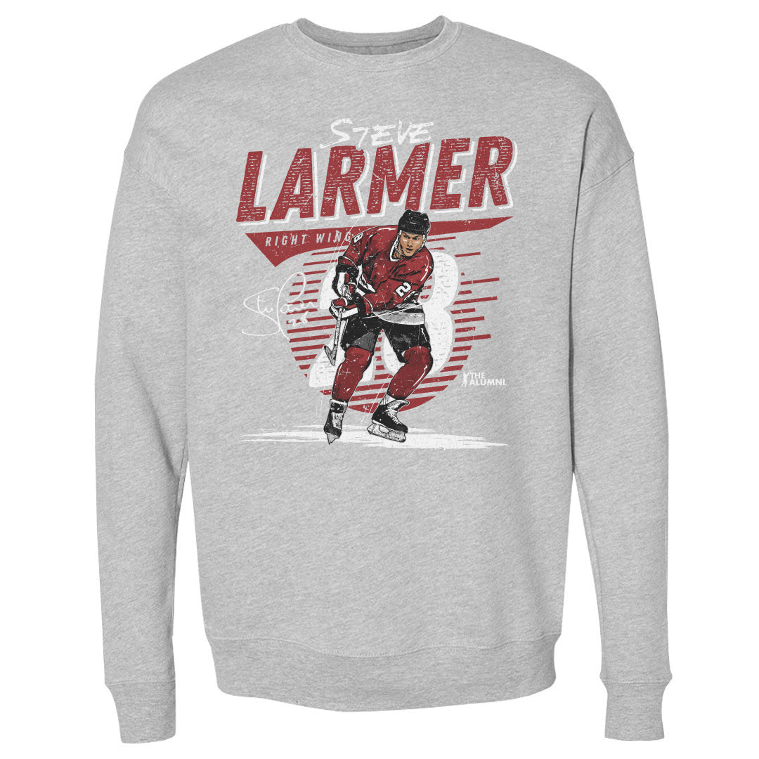 Steve Larmer Men&#39;s Crewneck Sweatshirt | 500 LEVEL