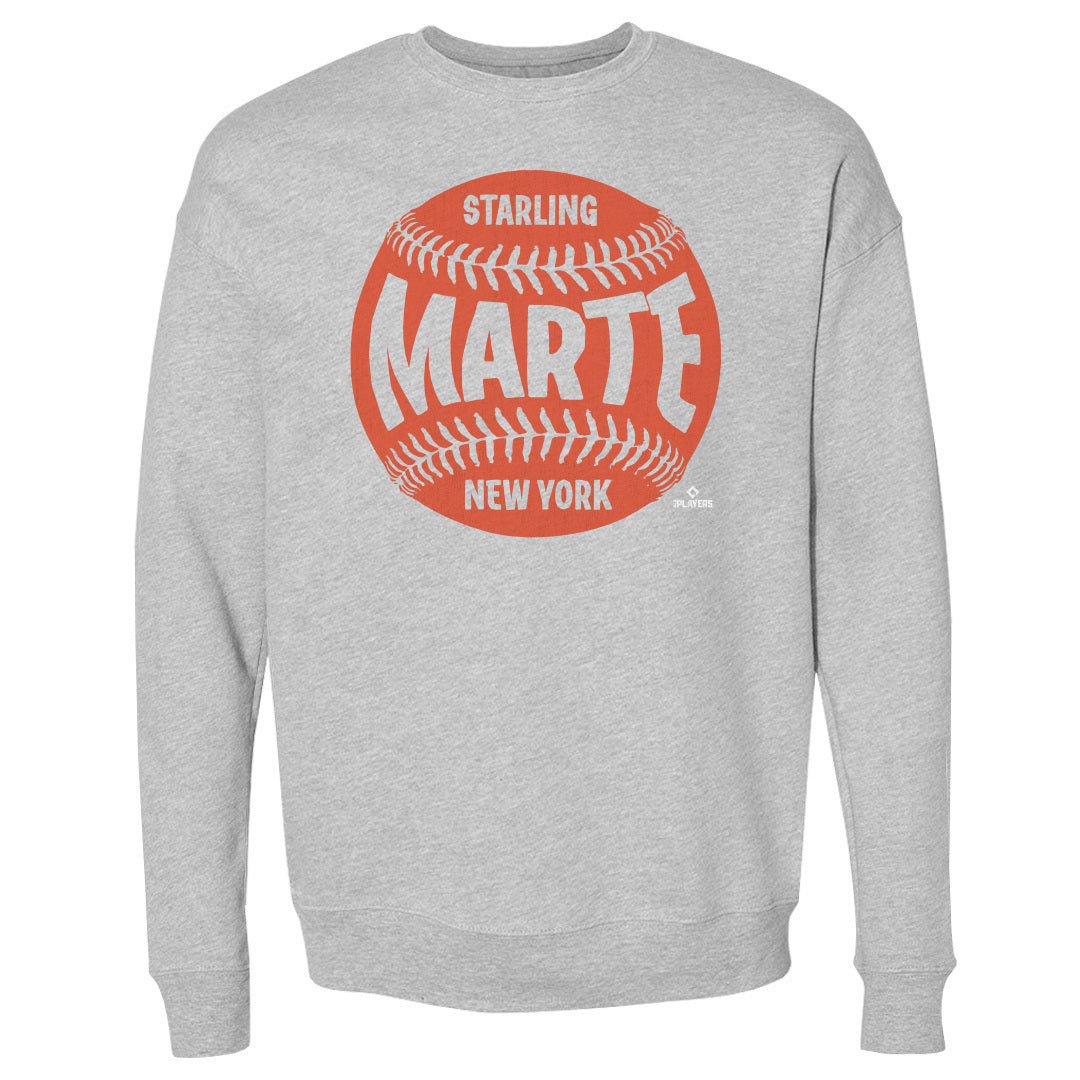 Starling Marte Men&#39;s Crewneck Sweatshirt | 500 LEVEL