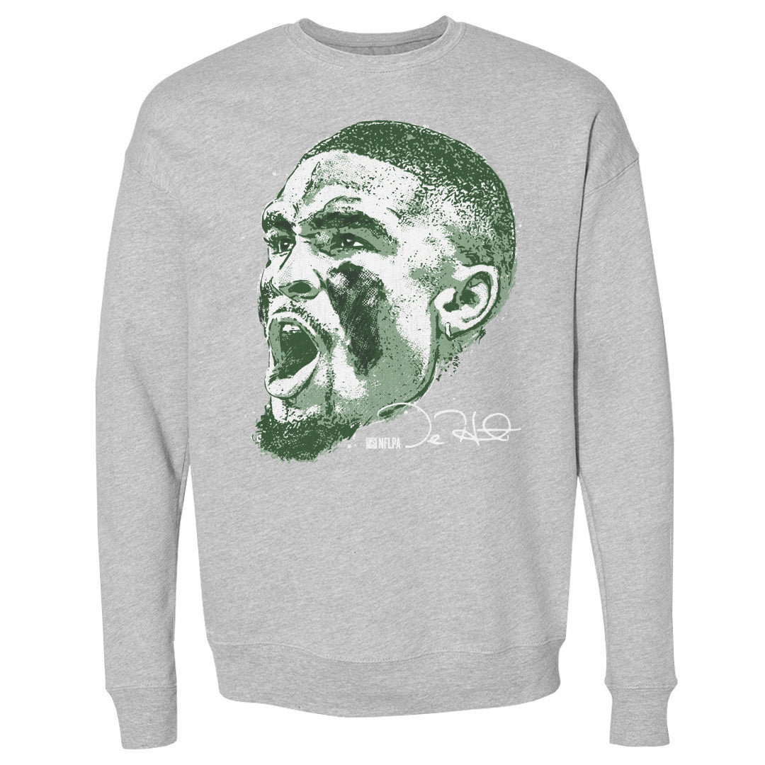 Jalen Hurts Men&#39;s Crewneck Sweatshirt | 500 LEVEL