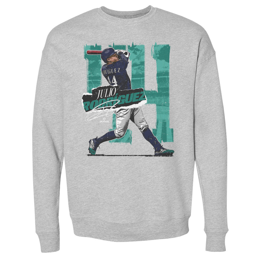 Julio Rodriguez Men&#39;s Crewneck Sweatshirt | 500 LEVEL