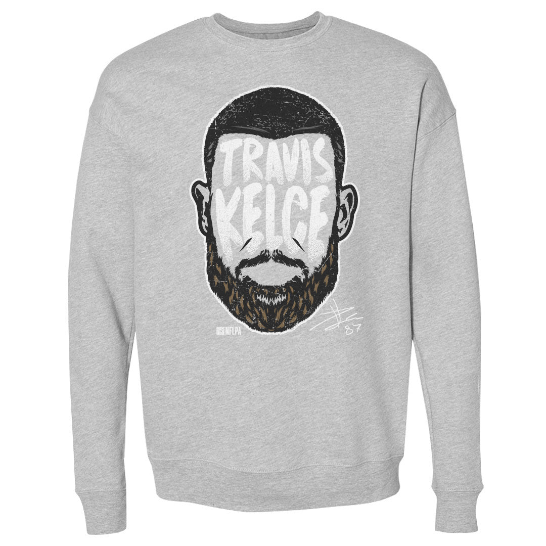 Travis Kelce Men&#39;s Crewneck Sweatshirt | 500 LEVEL