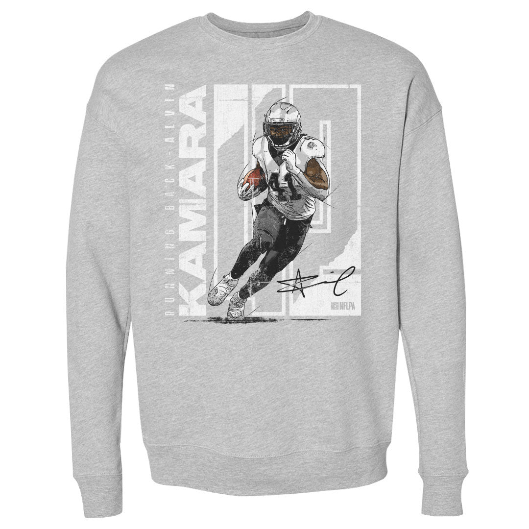 Alvin Kamara Men&#39;s Crewneck Sweatshirt | 500 LEVEL