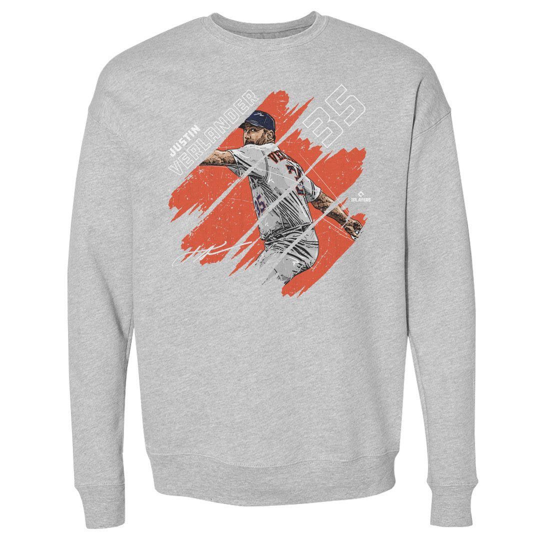 Justin Verlander Men&#39;s Crewneck Sweatshirt | 500 LEVEL