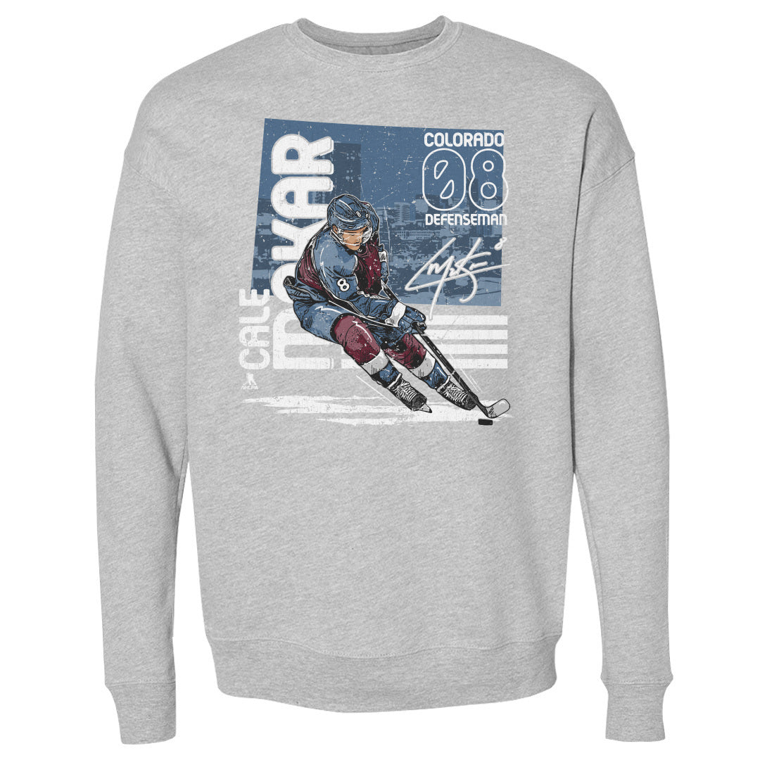 Cale Makar Men&#39;s Crewneck Sweatshirt | 500 LEVEL