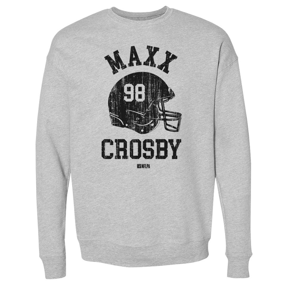 Maxx Crosby Men&#39;s Crewneck Sweatshirt | 500 LEVEL